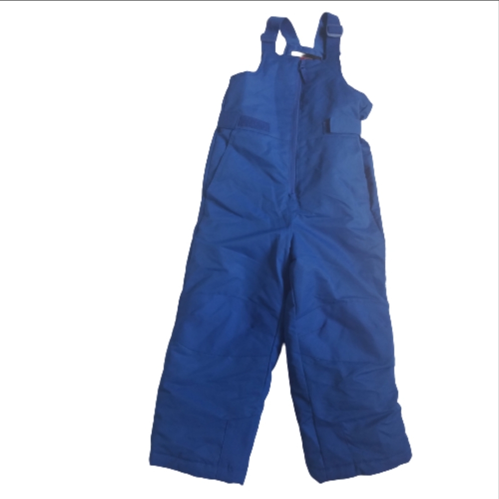 SwissTech Boys Bib Snowsuit Pants Blue Sz XS (4-5)